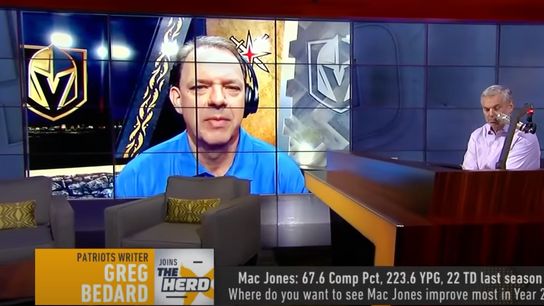 Video: Bedard talks Patriots with Colin Cowherd taken at Raiders Headquarters (Patriots)